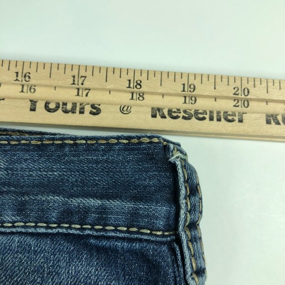 Silver Jeans Men's 37 x 30* Grayson Heritage Straight Leg Blue Faded Denim Pants - Picture 16 of 16